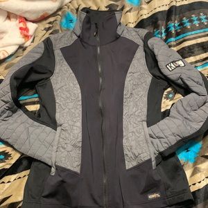 Kerrits full zip up jacket womens small